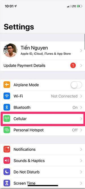 Hướng dẫn sửa lỗi mất kết nối mạng và dữ liệu di động trên iPhone