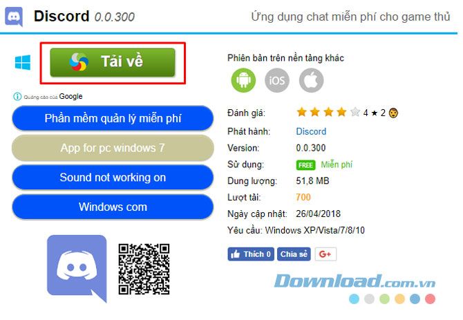 Ứng dụng Discord