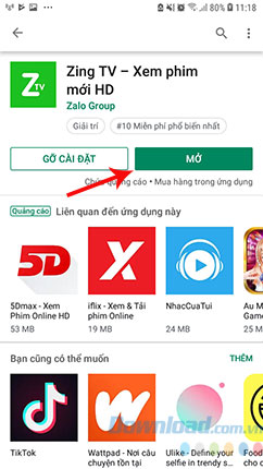 Khởi động Zing TV