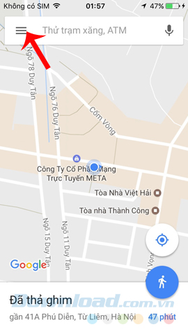 Biểu tượng ba dấu gạch ngang