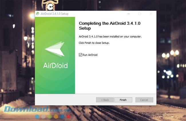 Cài đặt AirDroid