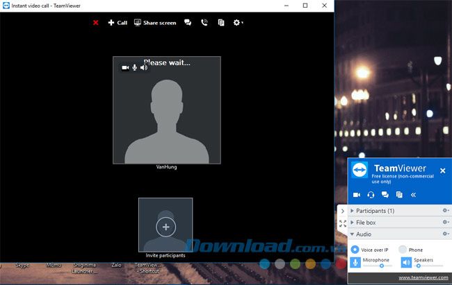 Ứng dụng TeamViewer