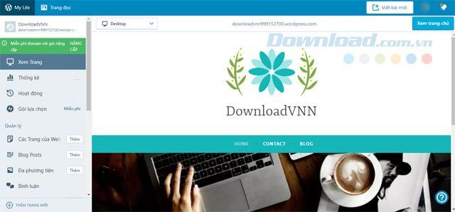 Hướng dẫn Blog trên WordPress