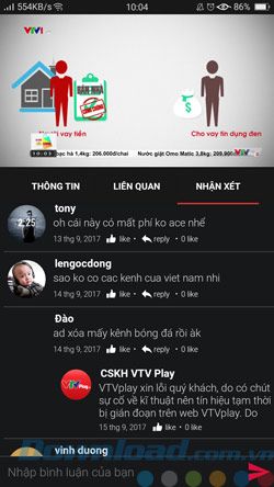 VTVPlay trên Android