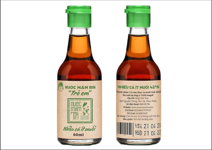 Nước mắm Rin dành cho trẻ em Tĩn Mini