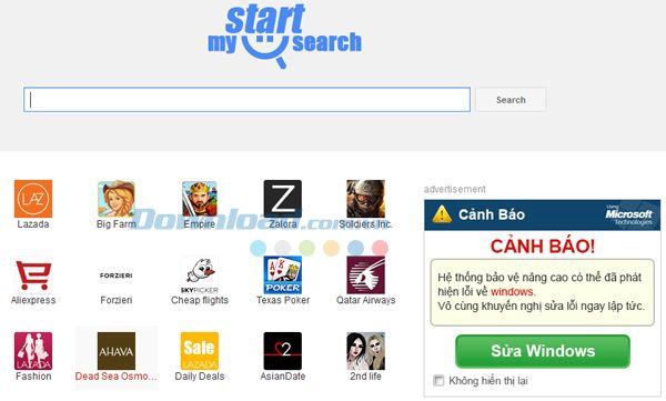 Cách loại bỏ Mystar Search khỏi các trình duyệt