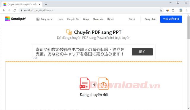 Chuyển đổi PDF thành PowerPoint