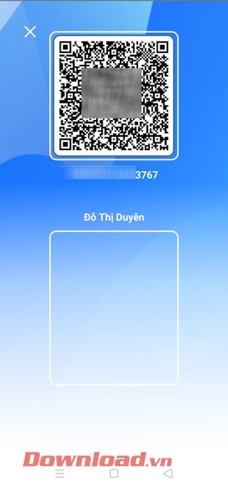 Quét mã QR của thẻ BHYT