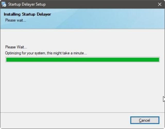 Khởi động Windows “nhanh như gió” với Startup Delayer