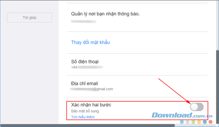 Bật xác thực hai bước trên Yahoo Mail