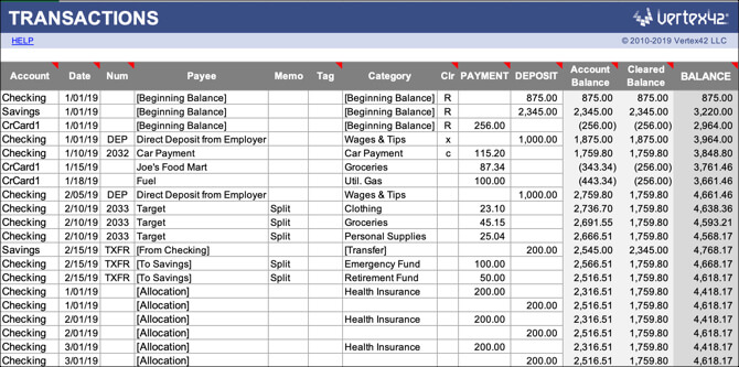 Mẫu bảng tính Excel quản lý chi tiêu hiệu quả