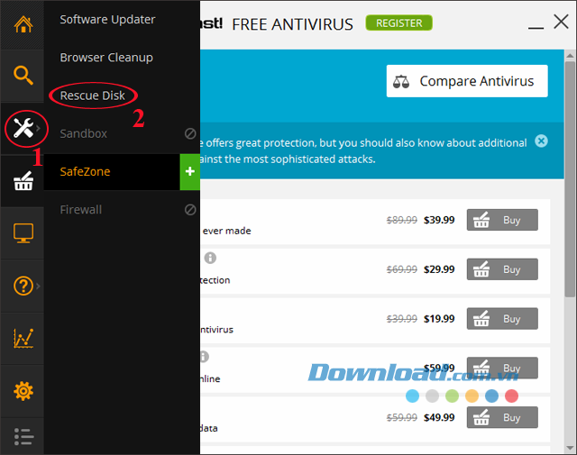 Cài và sử dụng avast! Free Antivirus diệt virus hiệu quả