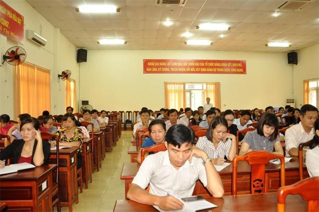 Khóa học về nhận thức Đảng