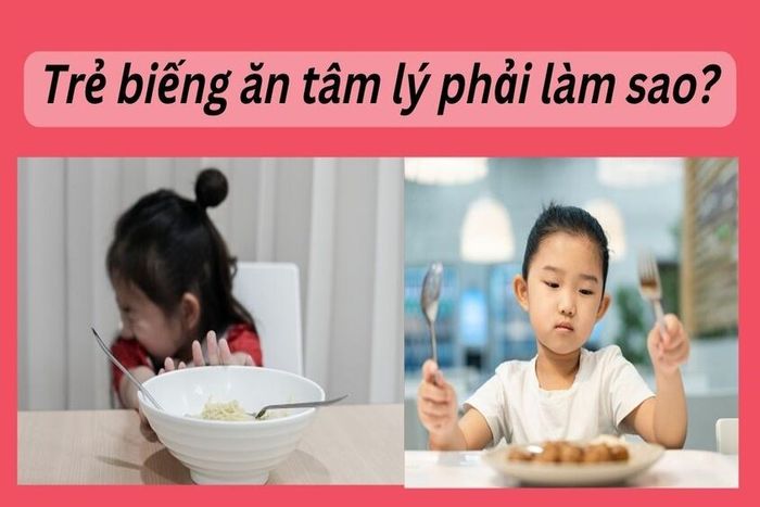 Tìm hiểu về biếng ăn tâm lý ở trẻ