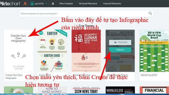 Tạo Infographic online