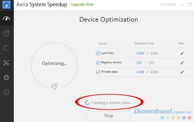 Tăng tốc máy tính bằng phần mềm Avira System Speedup