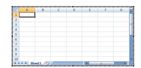 Giao diện để chèn file Excel vào Word