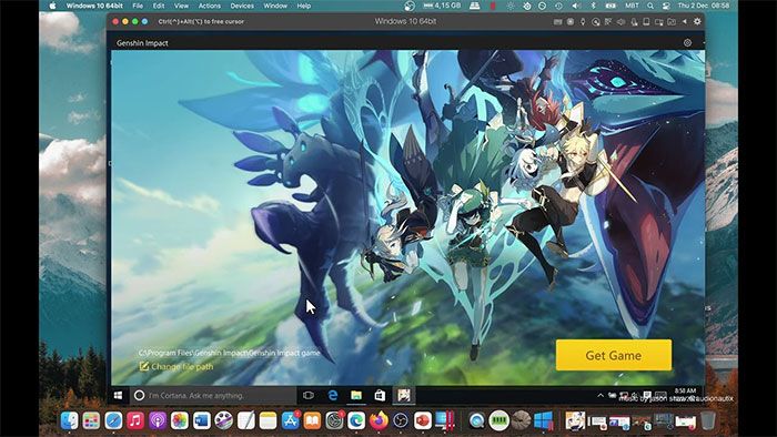 Chơi Genshin Impact trên Mac thông qua Cloud Gaming