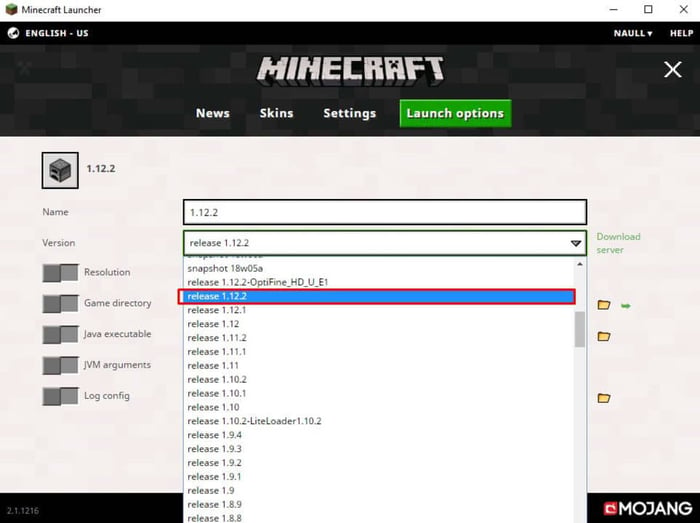 Bắt đầu Minecraft