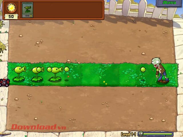 Chơi game Plants vs Zombies