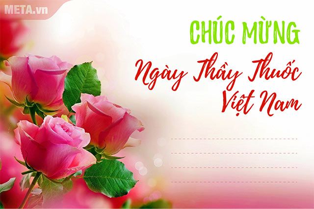 Viết lời chúc mừng ngày Thầy thuốc Việt Nam