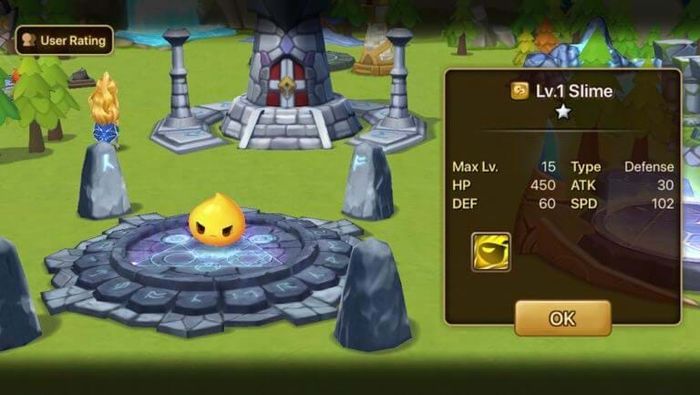 Nâng cấp quái thú trong Summoners War