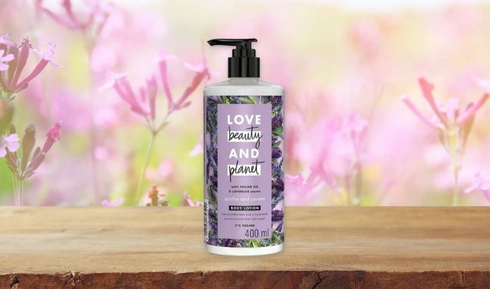 Kem dưỡng thể Love Beauty And Planet Argan Oil & Lavender