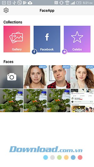 Cách sử dụng FaceApp để thay đổi khuôn mặt từ trẻ thành già.