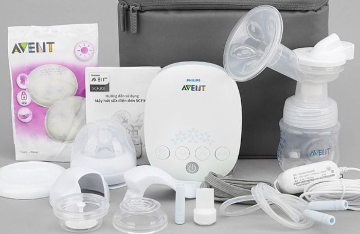 Máy hút sữa điện đôi Philips Avent Eureka SCF393.11