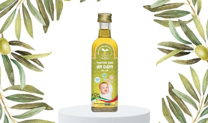 Dầu oliu Thuyền Xưa cho bé ăn dặm, chai 65 ml