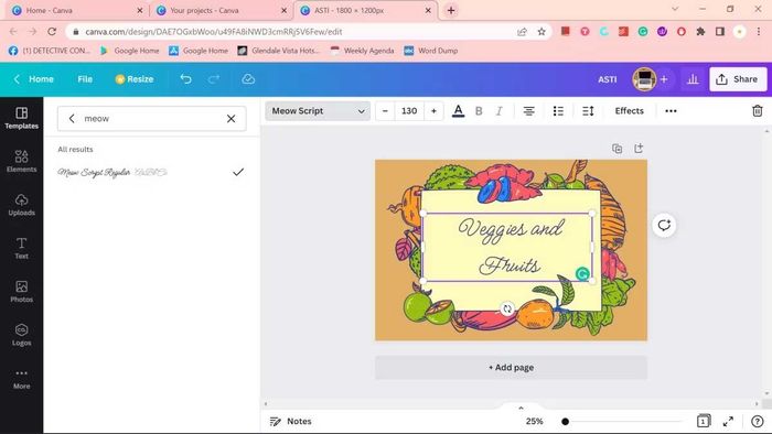 Sử dụng font chữ Canva đẹp