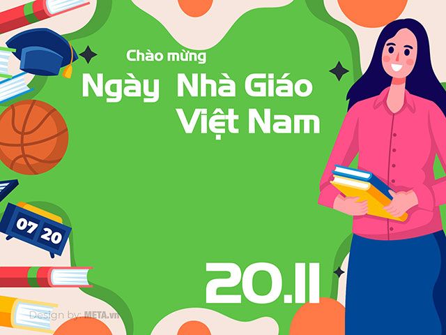 Thiệp chúc mừng Ngày Nhà giáo Việt Nam 20/11 đẹp từ Mytour