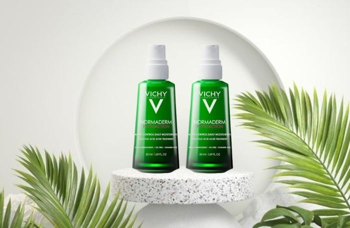 Gel sữa giảm mụn và che khuyết điểm cho da mụn Vichy Normaderm Phytosolution 50 ml