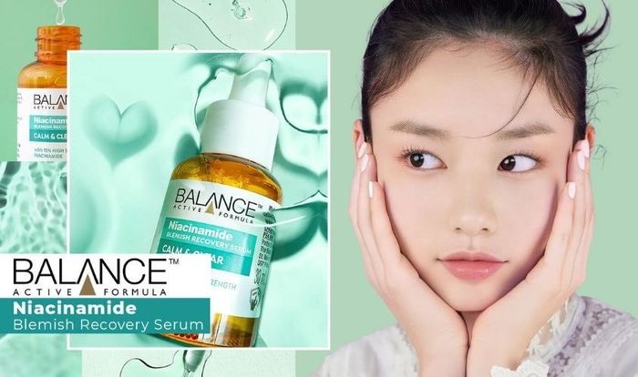 Serum Niacinamide làm sáng da, phục hồi cân bằng da Balance Calm & Clear dung tích 30 ml