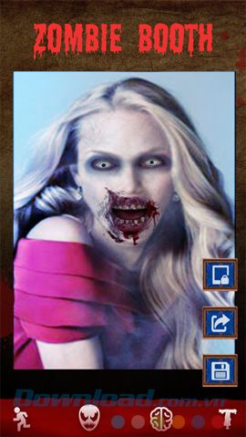 ZombieBooth: Biến đổi 3D thành Zombie