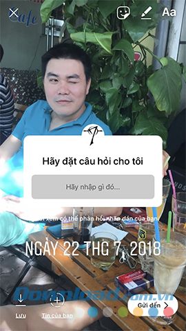 Tạo câu hỏi trên Instagram