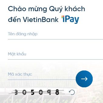 Đăng nhập vào ViettinBank