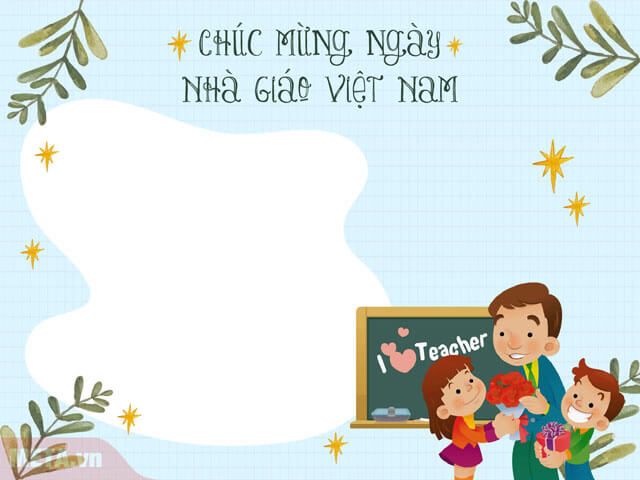 Ảnh chúc mừng Ngày Nhà giáo Việt Nam đầy ấn tượng