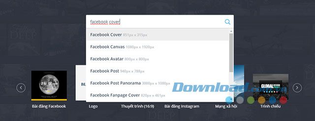 Tìm kiếm chủ đề thiết kế ảnh bìa Facebook