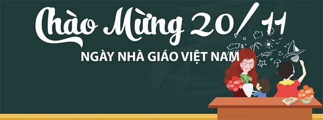 Hình nền chào mừng ngày 20/11