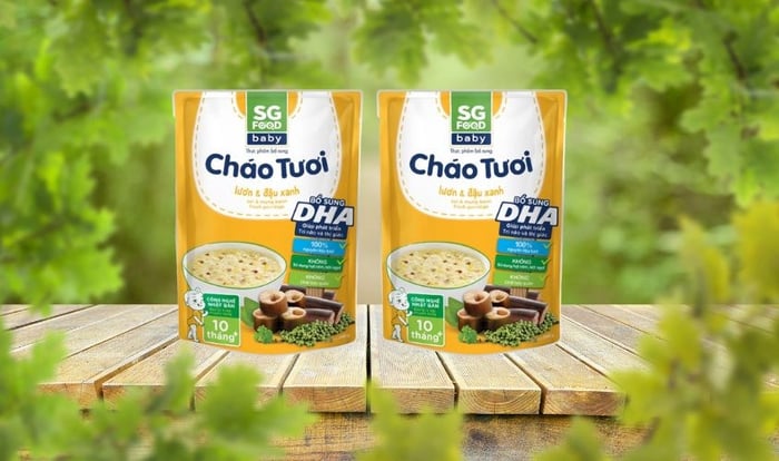 Những lợi ích của cháo tươi SG Food Baby vị lươn và đậu xanh, gói 240g (phù hợp từ 10 tháng tuổi) dành cho các bà mẹ sau sinh phẫu thuật mổ