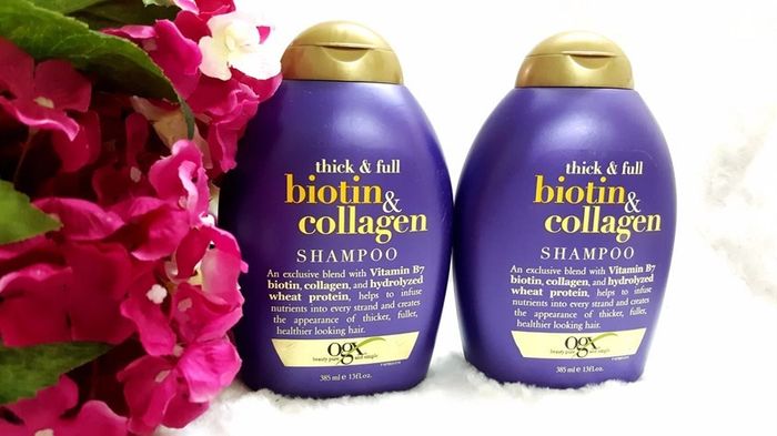 Dầu gội OGX Thick Full Biotin Collagen 385 ml