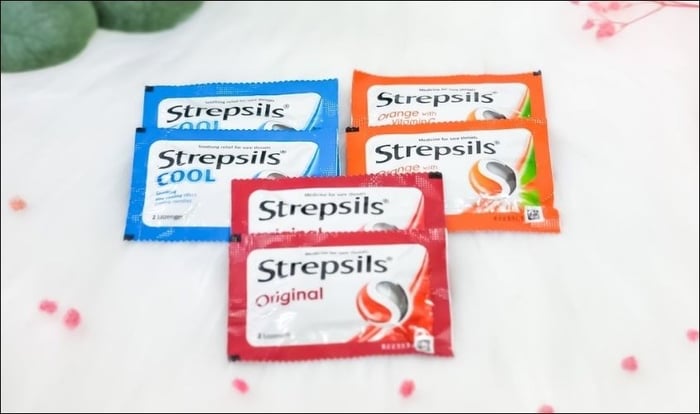 Viên ngậm ho Strepsils