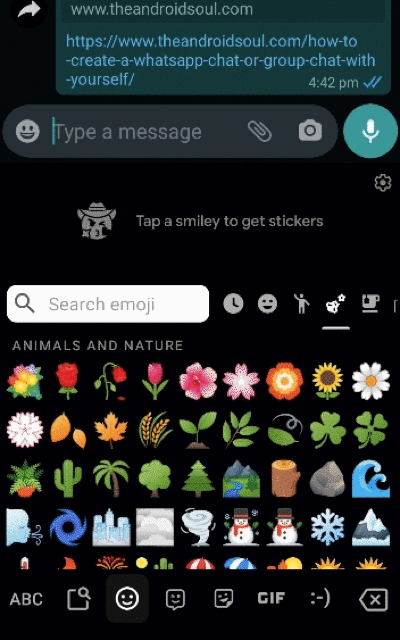 Tính năng Bếp emoji của Gboard