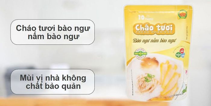 Cháo tươi Cây Thị vị bào ngư nấm, gói 260g