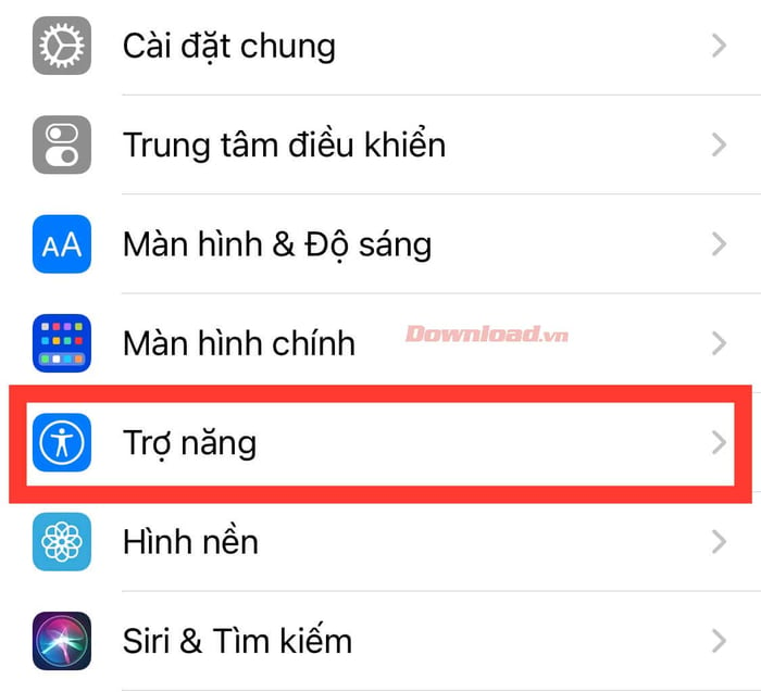 Tiện ích của iPhone