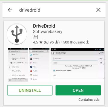 DriveDroid cho Android