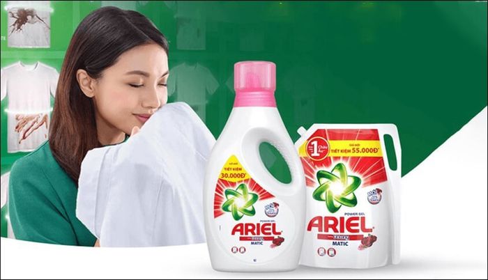 Nước giặt Ariel Matic hương Downy dung tích 3.1 lít, tiện lợi cho việc sử dụng