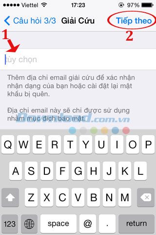 Hướng dẫn tạo tài khoản iCloud, Apple ID miễn phí