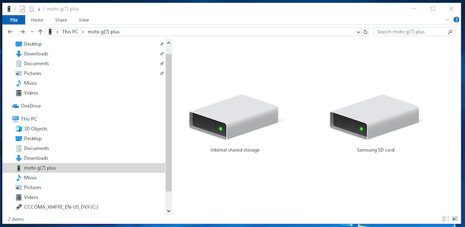 Chuyển file qua kết nối USB